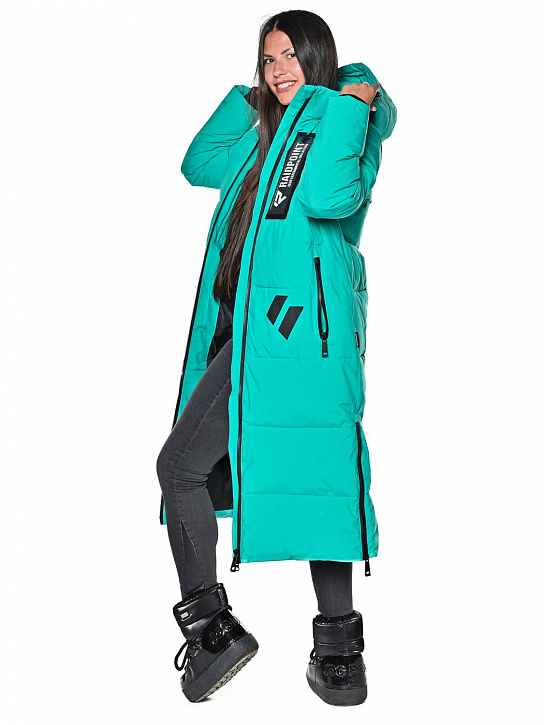 Пальто B-8901 Бирюзовый_фото_6