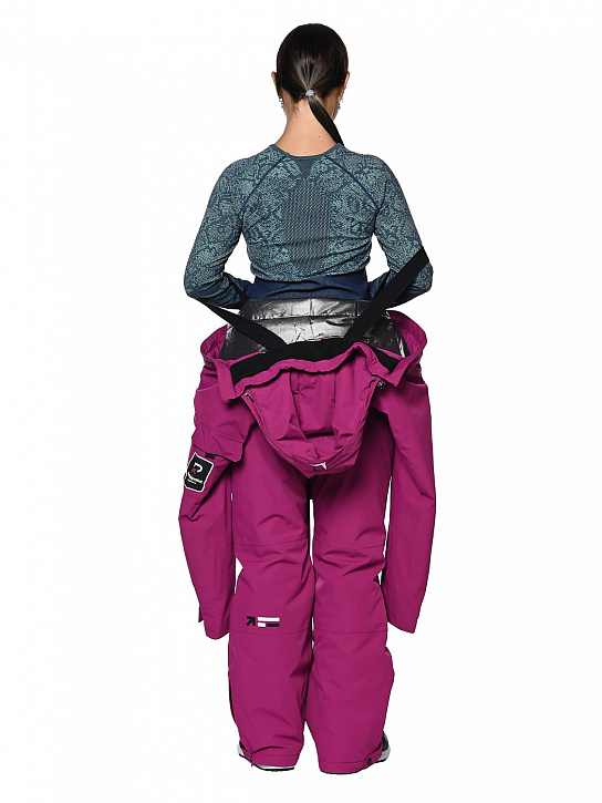 Комбинезон B-9051 Винный_фото_7