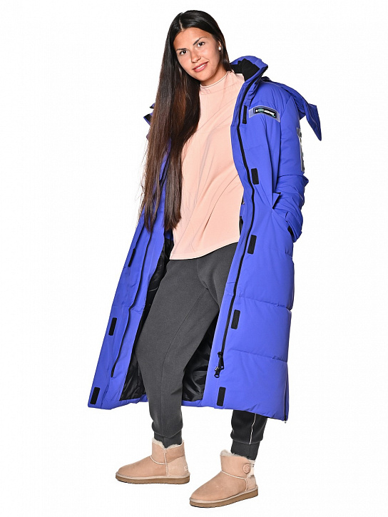 Пальто B-8910 Фиолетовый_фото_7