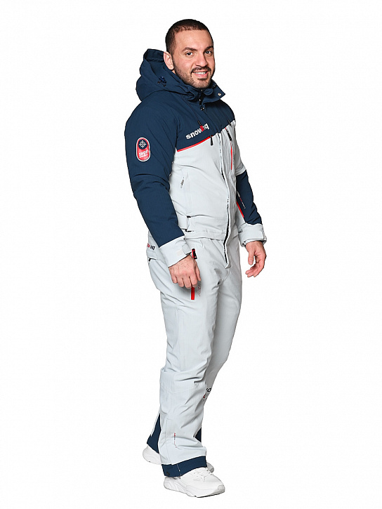 Комбинезон A-89025 Светло-серый_фото_2