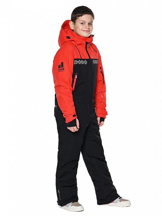 Комбинезон T-9092 Красно-черный_фото_2