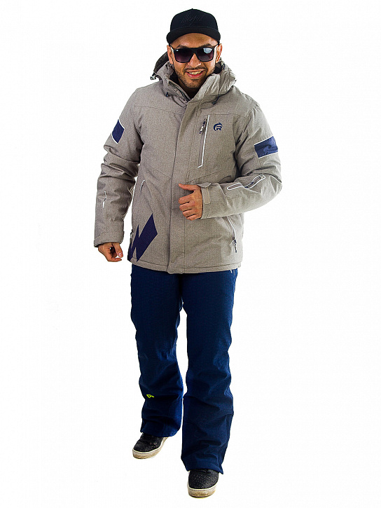 Костюм A-8638 Серо-синий_фото_1