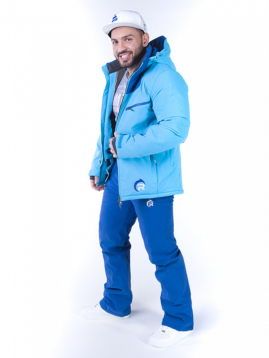 Костюм A-8709 Голубой_фото_2