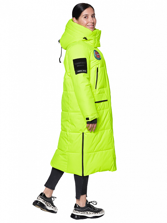 Пальто B-8910 Лимонный_фото_9