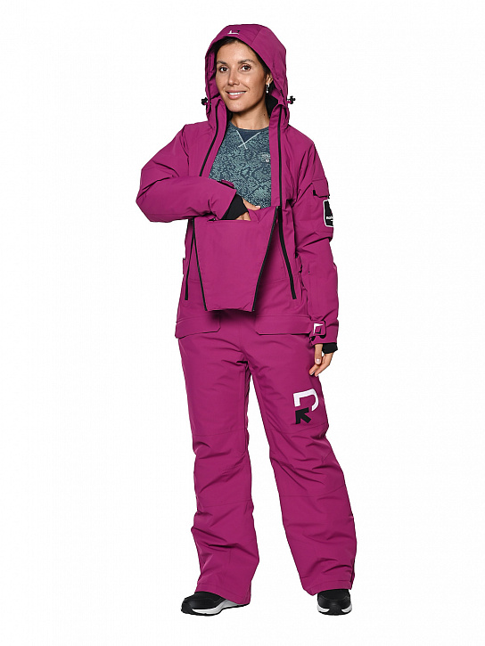 Комбинезон B-9051 Винный_фото_6