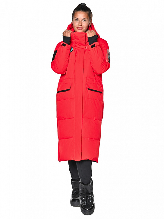 Пальто B-8910 Красный_фото_1