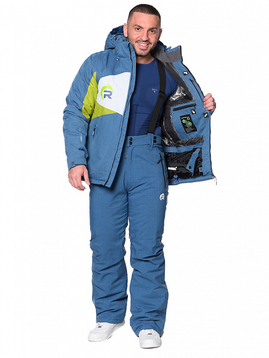 Костюм A-8639 Серо-голубой_фото_5