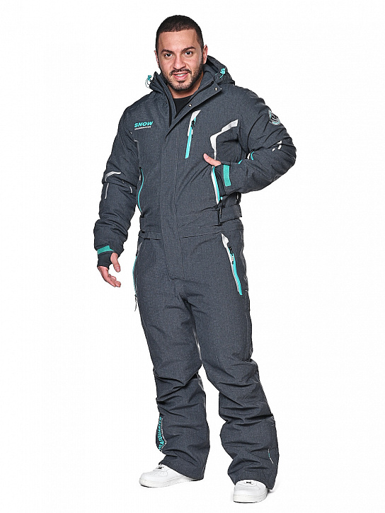 Комбинезон A-89001 Серый_фото_3