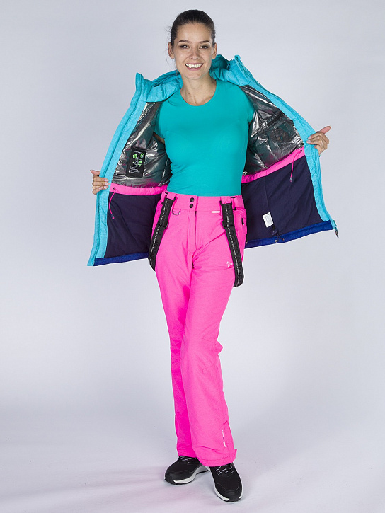 Куртка V-8763 Розово-голубой_фото_5