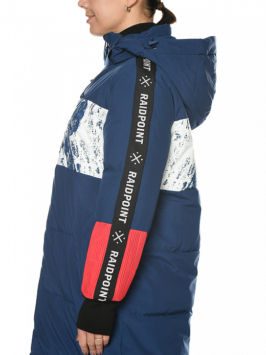 Пальто B-8813 Темно-синий_фото_10