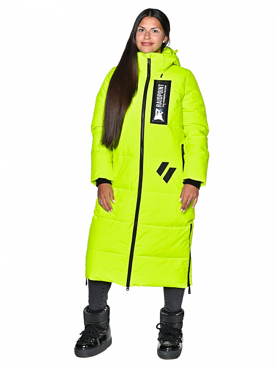 Пальто B-8901 Лимонный_фото_1