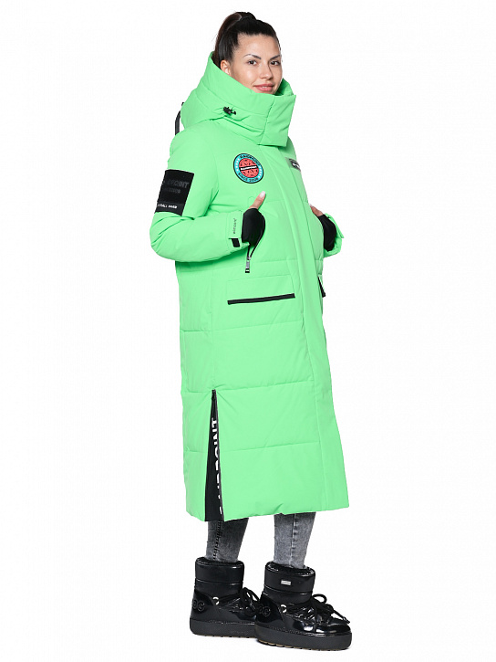 Пальто B-8910 Фисташковый_фото_3