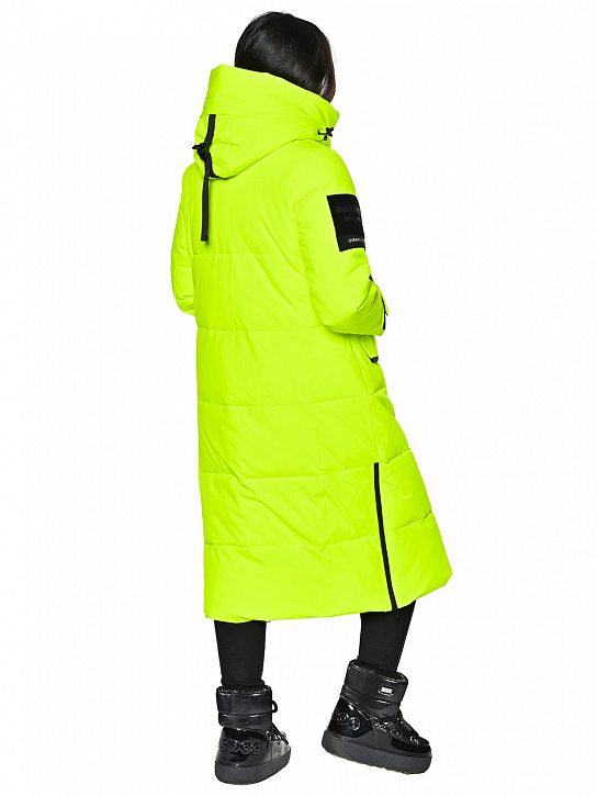 Пальто B-8910 Лимонный_фото_6