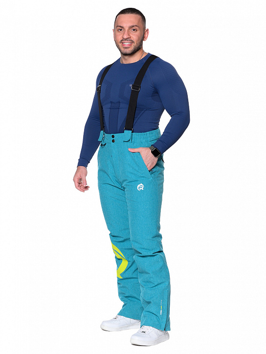 Брюки C-8080 Бирюзовый_фото_2