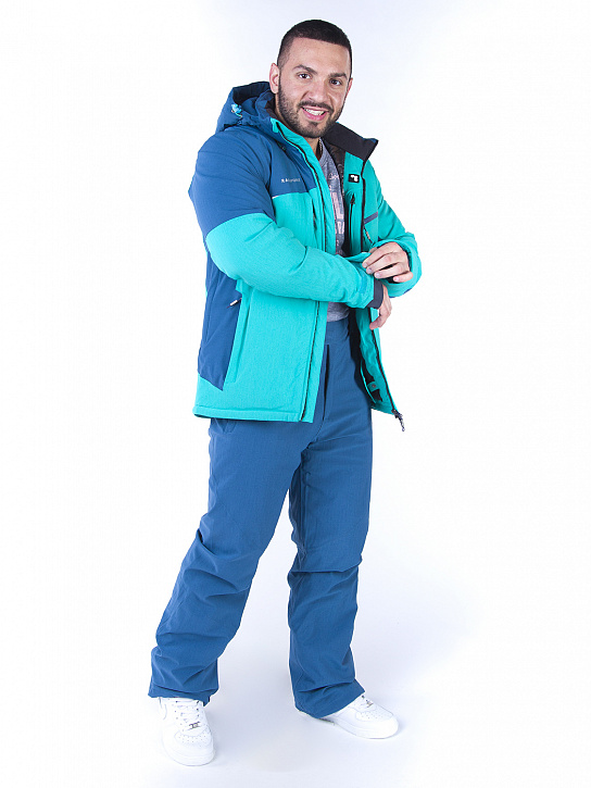 Костюм A-8709 Бирюзовый_фото_2