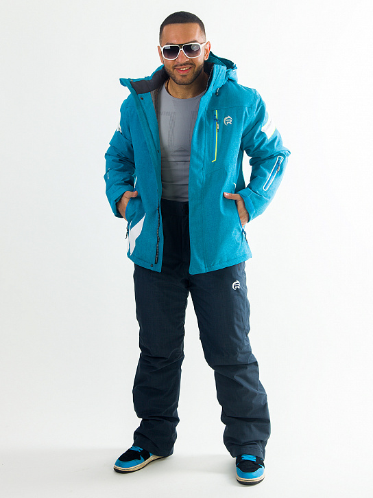 Куртка A-8638 Бирюзовый_фото_3