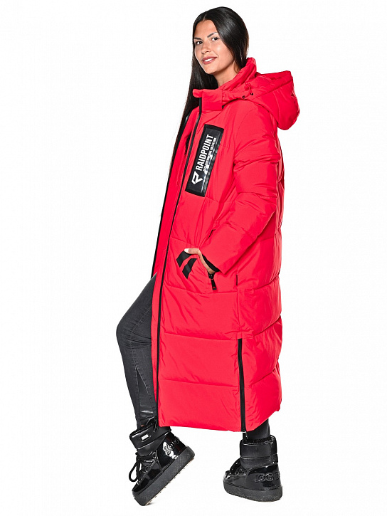 Пальто B-8901 Красный_фото_4