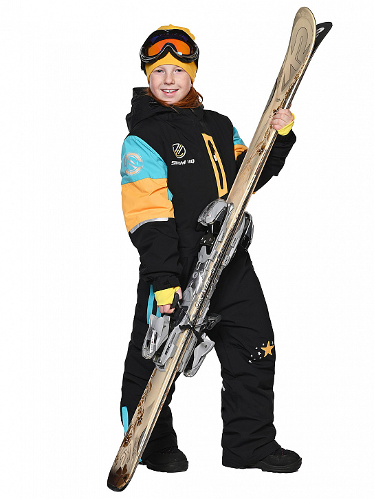 Комбинезон T-9080 Черный-голубой_фото_7